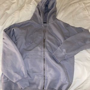 Brandy Melville zip up hoodie